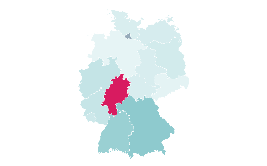 Affinity by region — Bocconi University, Germany