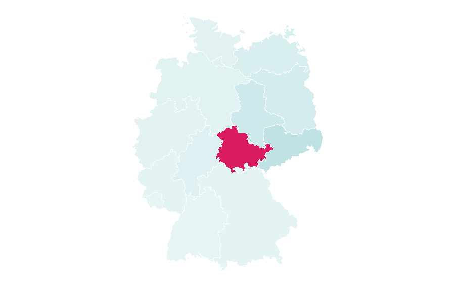Affinity by region — Bodo Ramelow, Germany
