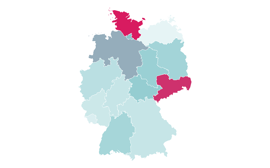 Affinity by region — Bodo Wartke, Germany