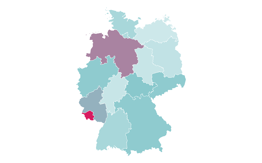 Affinity by region — Body Count, Germany