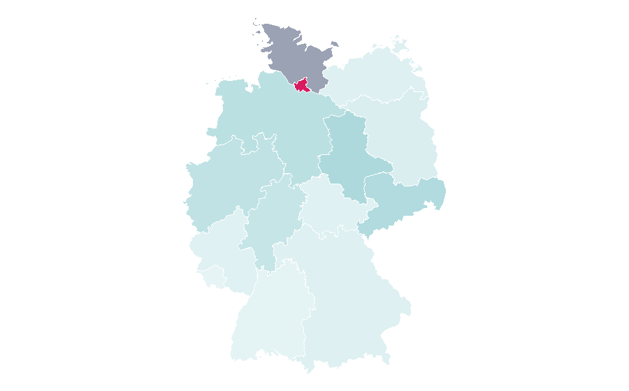Affinity by region — BodyAttack, Germany