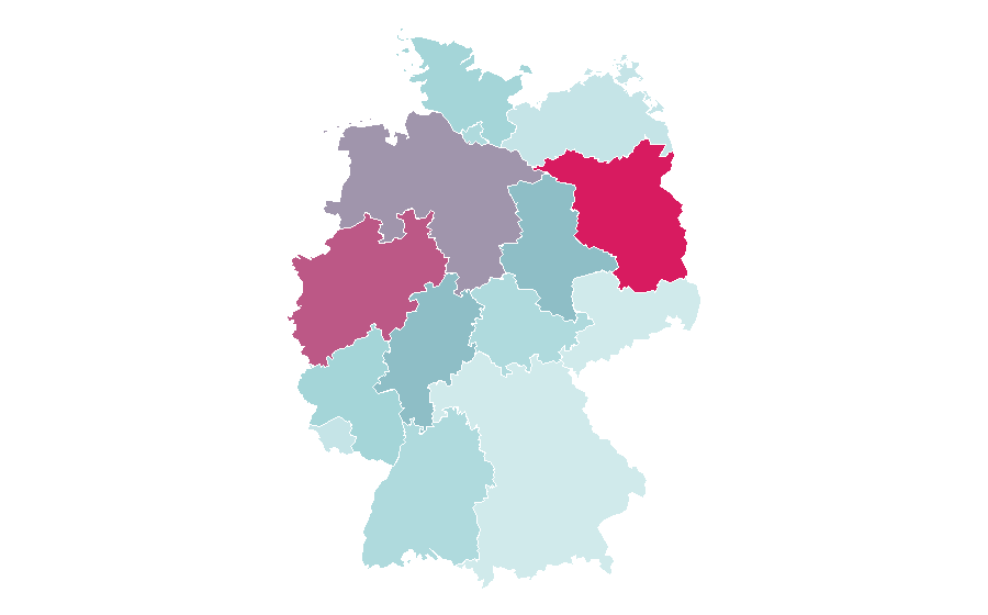 Affinity by region — Bodyguard, Germany