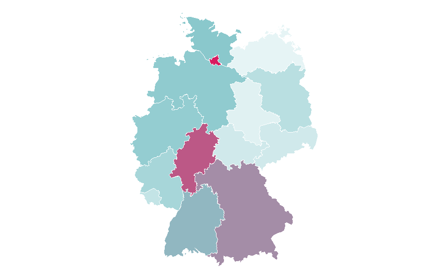 Affinity by region — Boeing, Germany