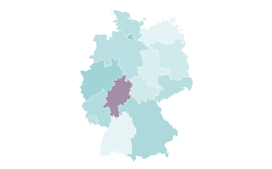 Affinity by region — BoJack Horseman, Germany