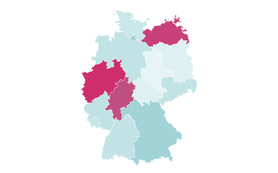 Affinity by region — Bolero, Germany