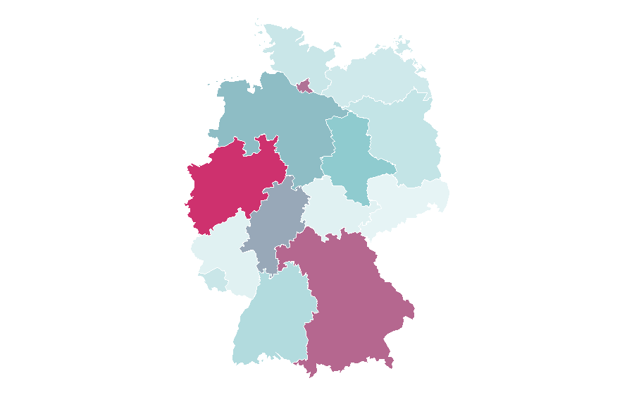 Affinity by region — Bolton Wanderers F.C., Germany