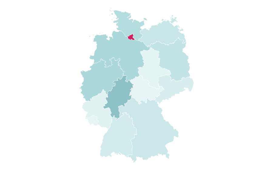 Affinity by region — Bombay Sapphire, Germany