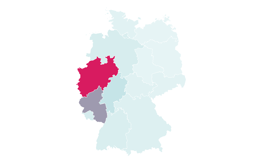 Affinité par région — Bonn, Allemagne