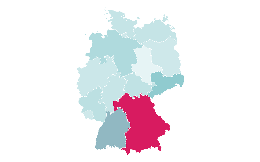 Affinity by region — Boogie-woogie, Germany