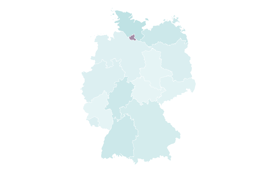 Affinity by region — Boom Festival, Germany