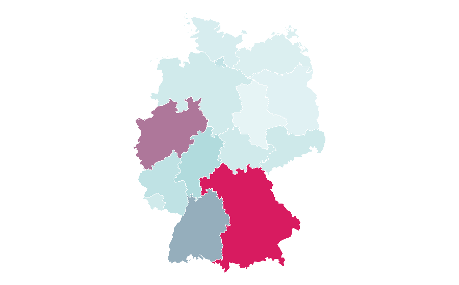 Affinity by region — Bora, Germany