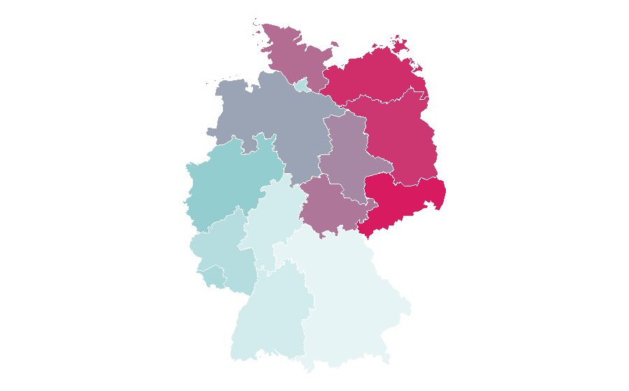 Affinity by region — Boredom, Germany