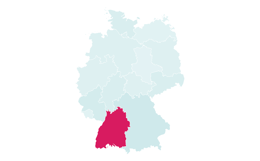 Affinity by region — Boris Palmer, Germany
