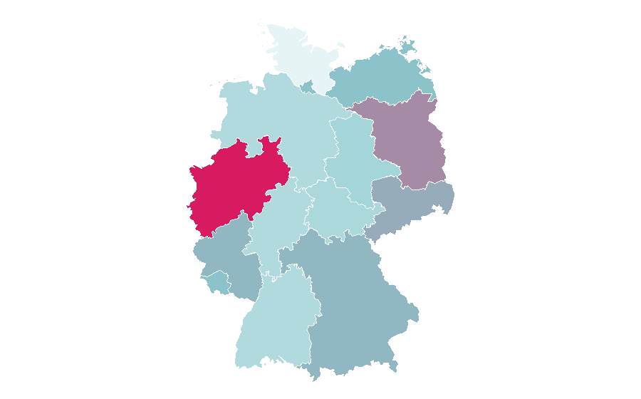 Affinity by region — Bottle, Germany