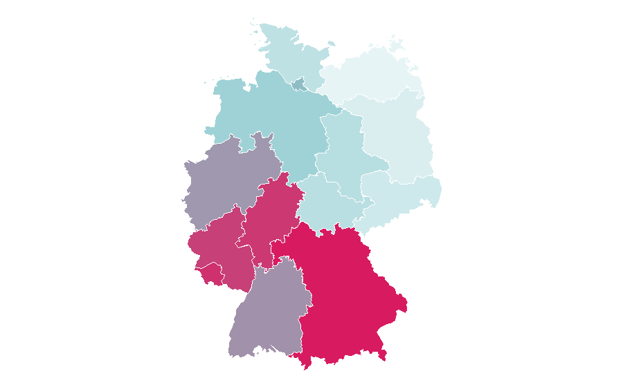 Affinity by region — Boxagrippal, Germany