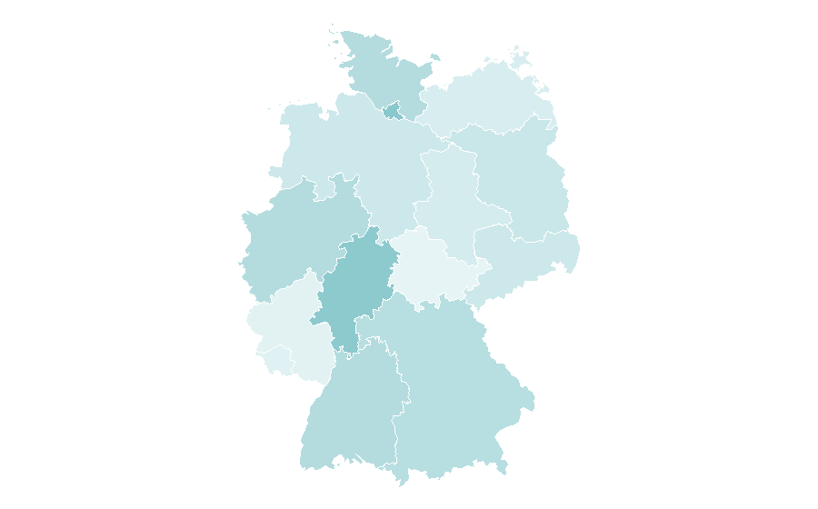 Affinity by region — Boxer shorts, Germany