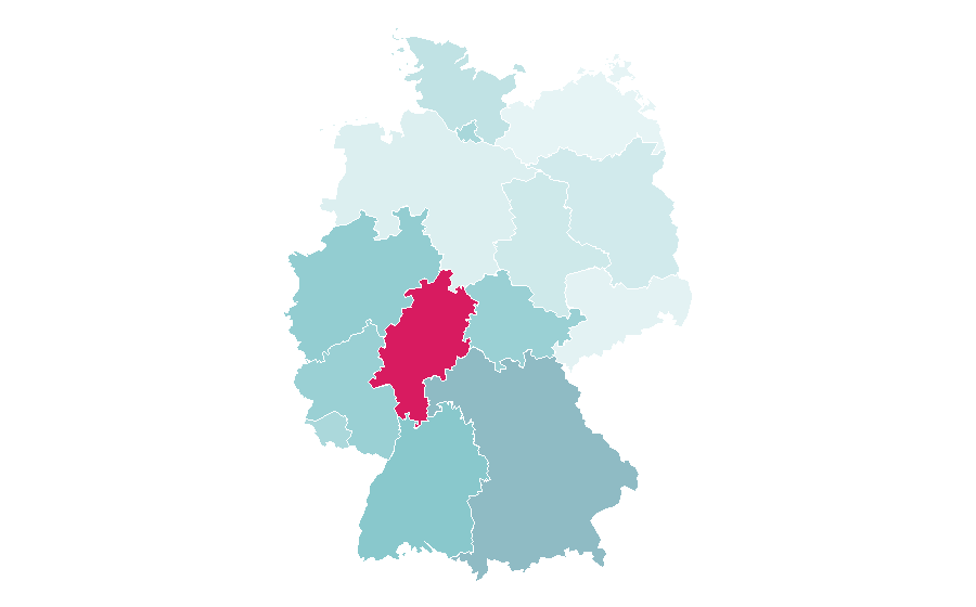Affinity by region — Brain teaser, Germany
