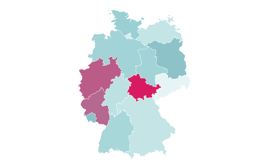 Affinità per regione — Brand management, Germania