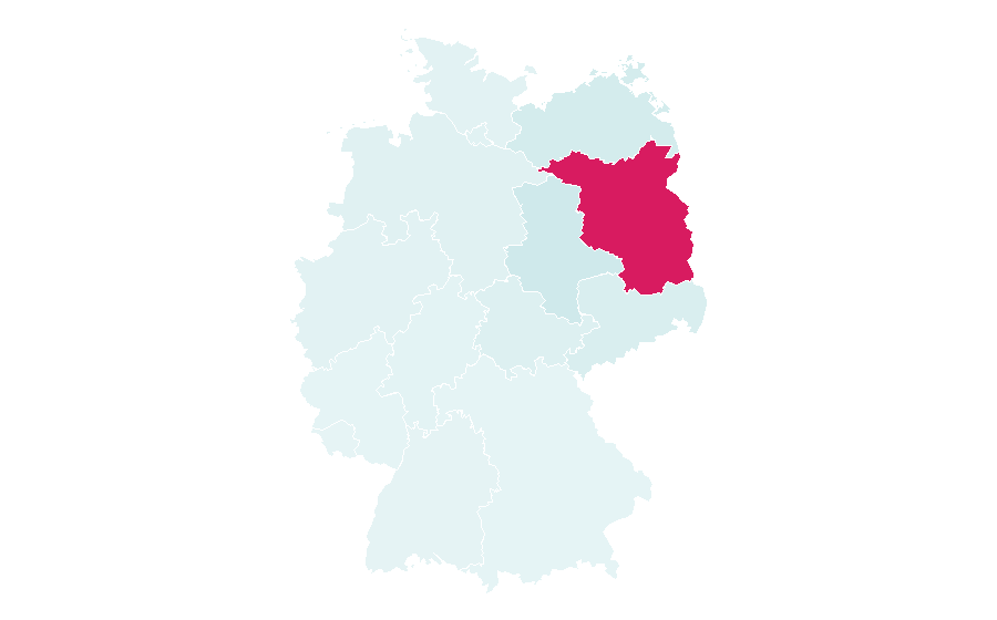 Affinità per regione — Brandenburg, Germania