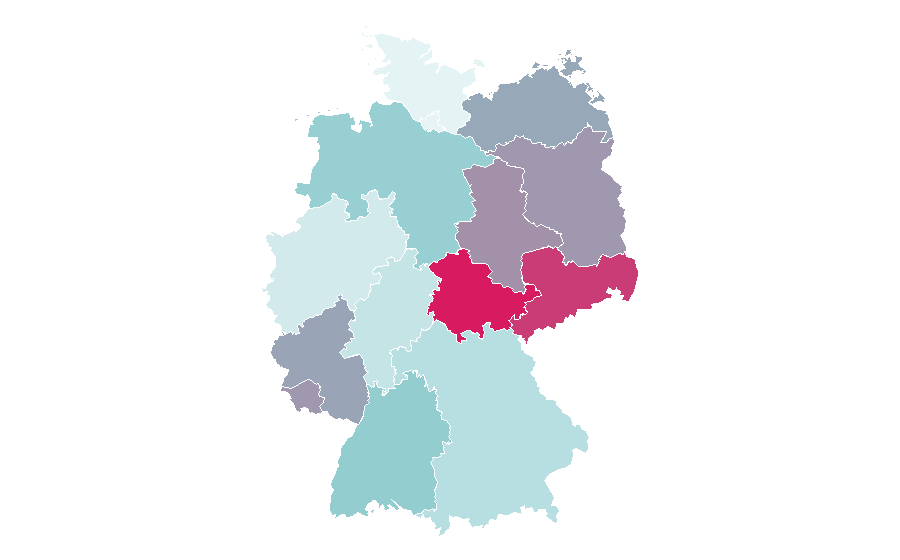 Affinity by region — Brass instrument, Germany