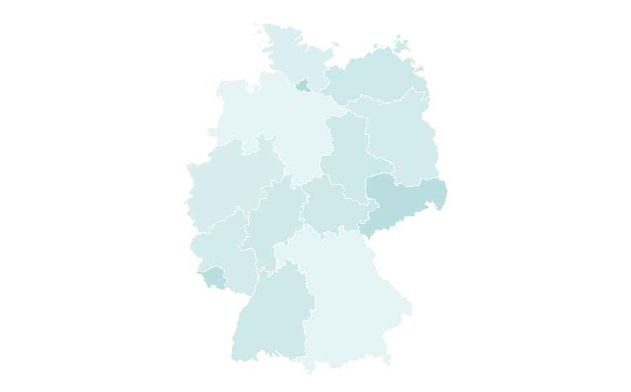 Affinity by region — Breakbeat, Germany