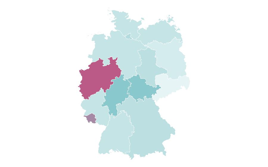 Affinity by region — Breakfast cereal, Germany