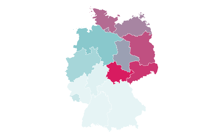 Affinity by region — Breathing, Germany