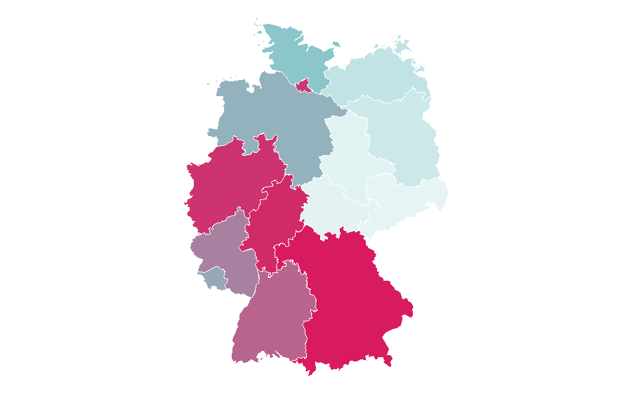 Affinity by region — Breitling, Germany