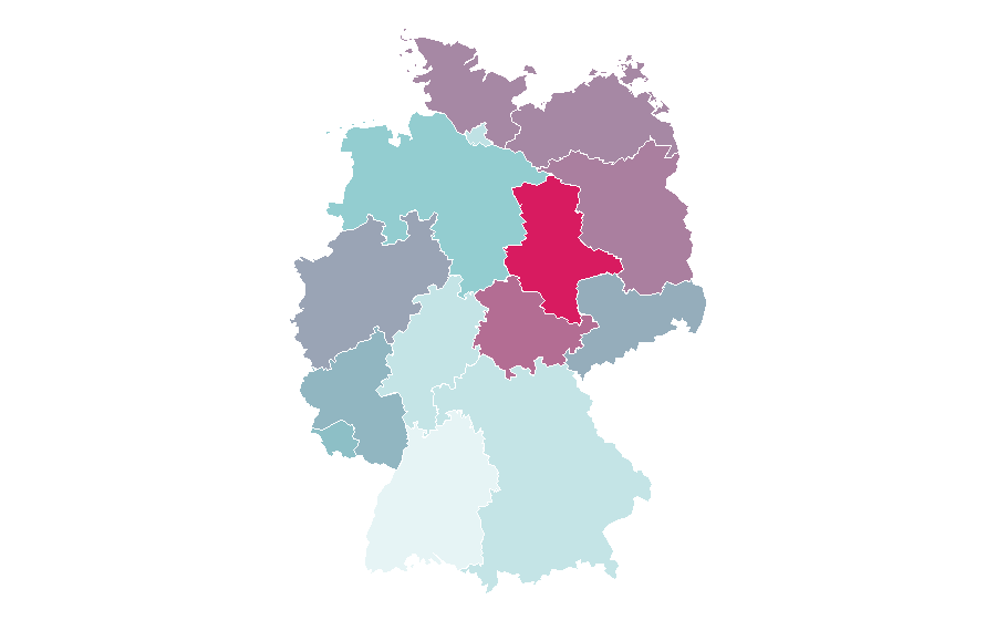 Affinity by region — Brendan Gleeson, Germany