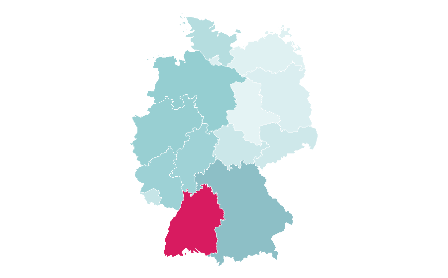 Affinity by region — Brennenstuhl, Germany