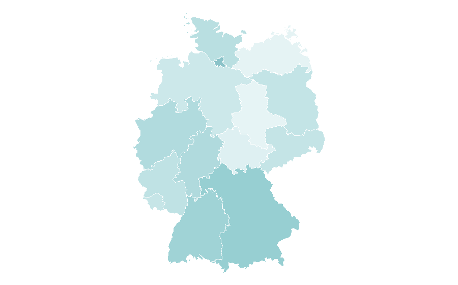 Affinity by region — Brevo, Germany