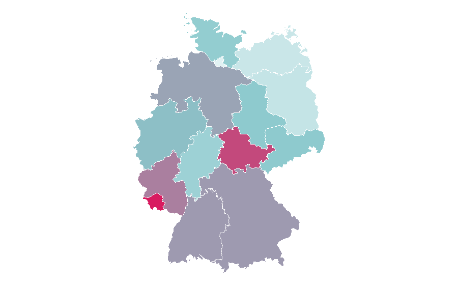 Affinity by region — Brian May, Germany