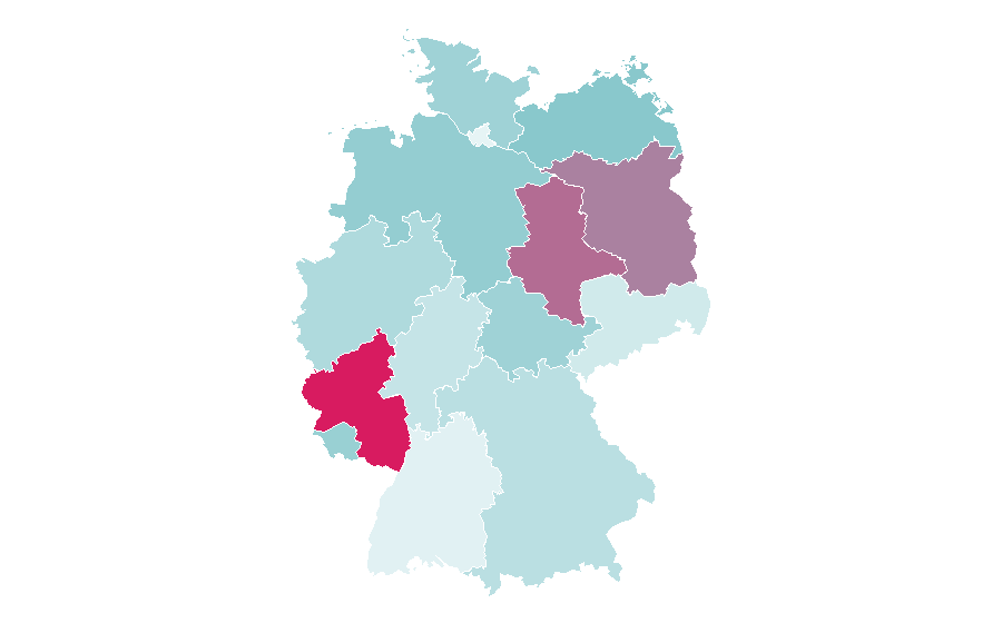 Affinity by region — Bridget Moynahan, Germany