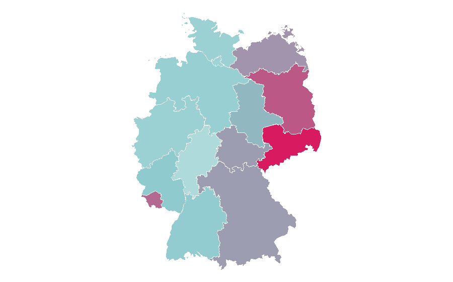 Affinity by region — Brigitte Bardot, Germany