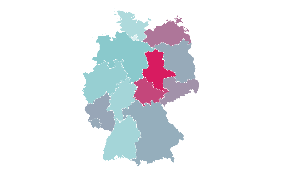 Affinity by region — Brille24, Germany