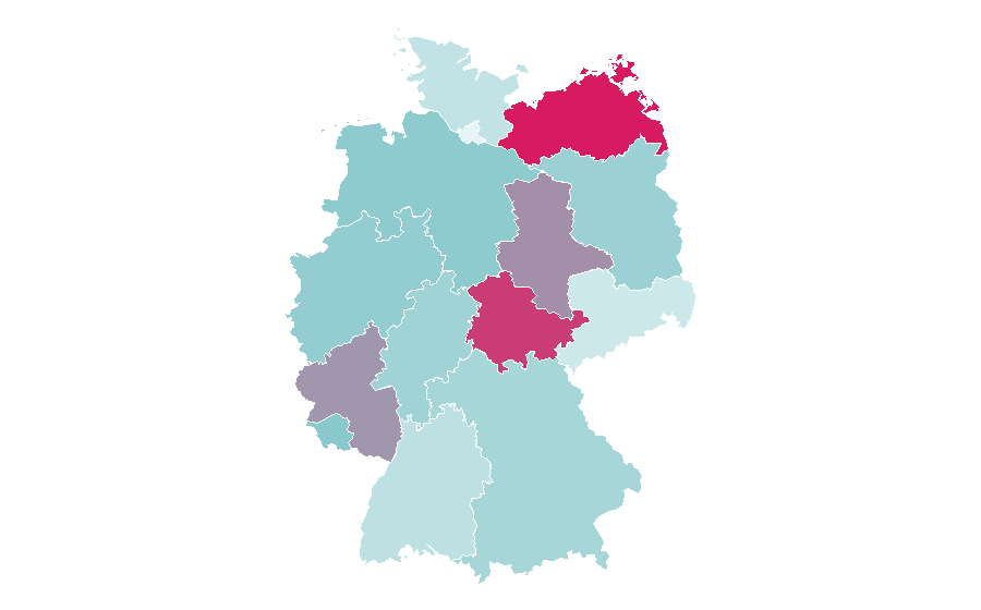 Affinity by region — Brillen.de, Germany