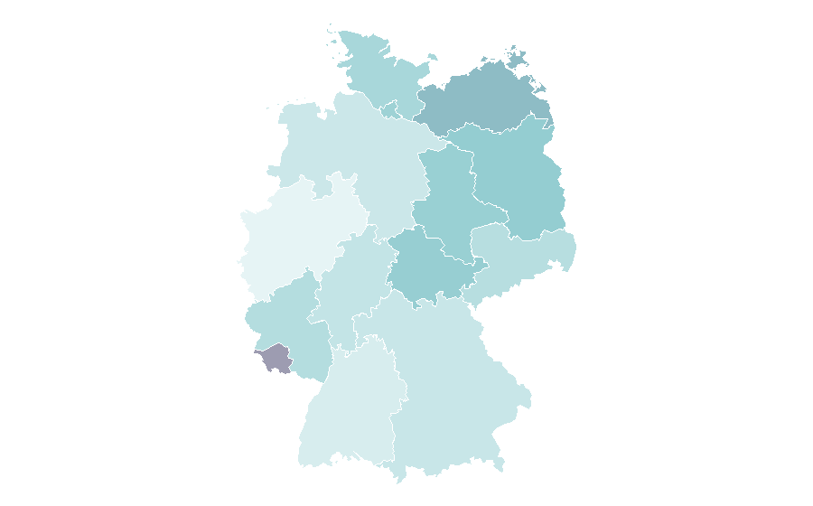 Affinity by region — Brisbane Lions, Germany