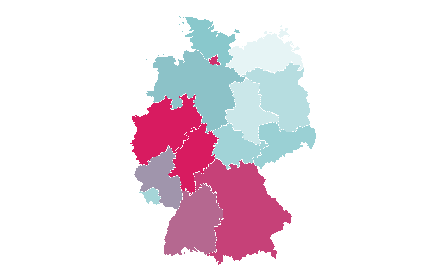 Affinity by region — British Museum, Germany