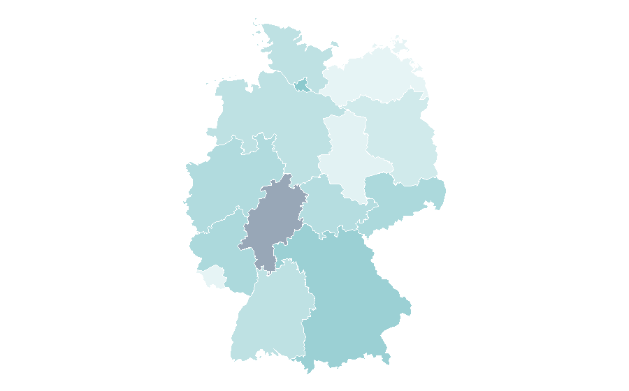 Affinity by region — Brokeback Mountain, Germany