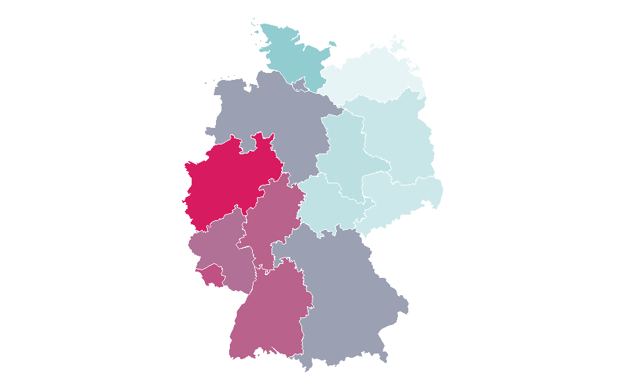 Affinity by region — Bruce Lee, Germany