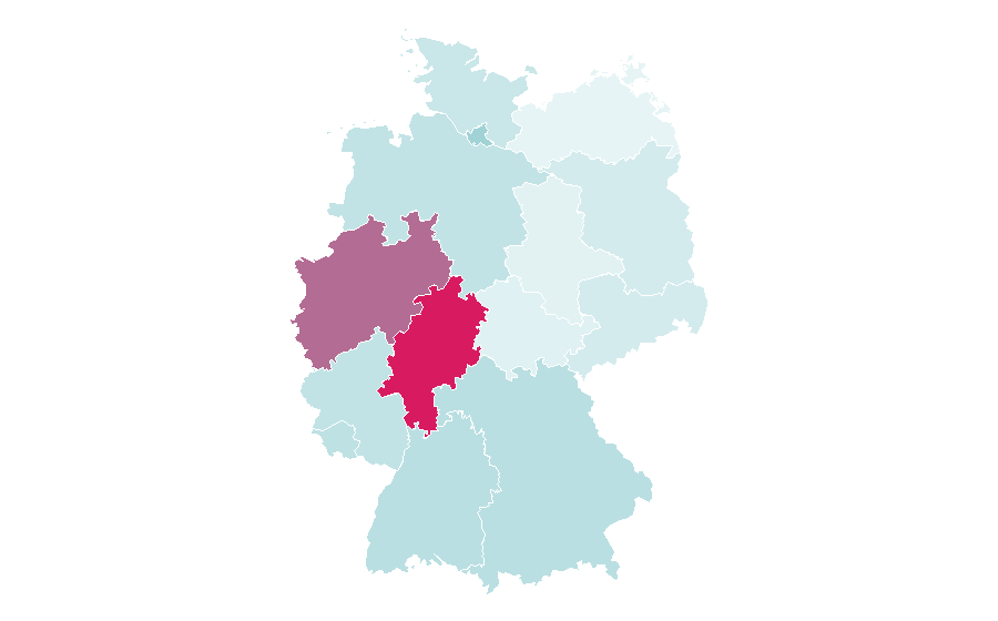 Affinity by region — Brush, Germany
