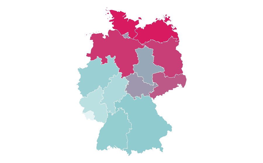 Affinity by region — Buffet, Germany