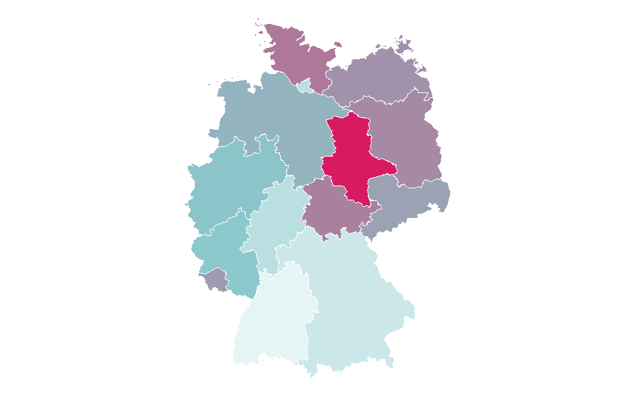 Affinity by region — Buffy the Vampire Slayer, Germany