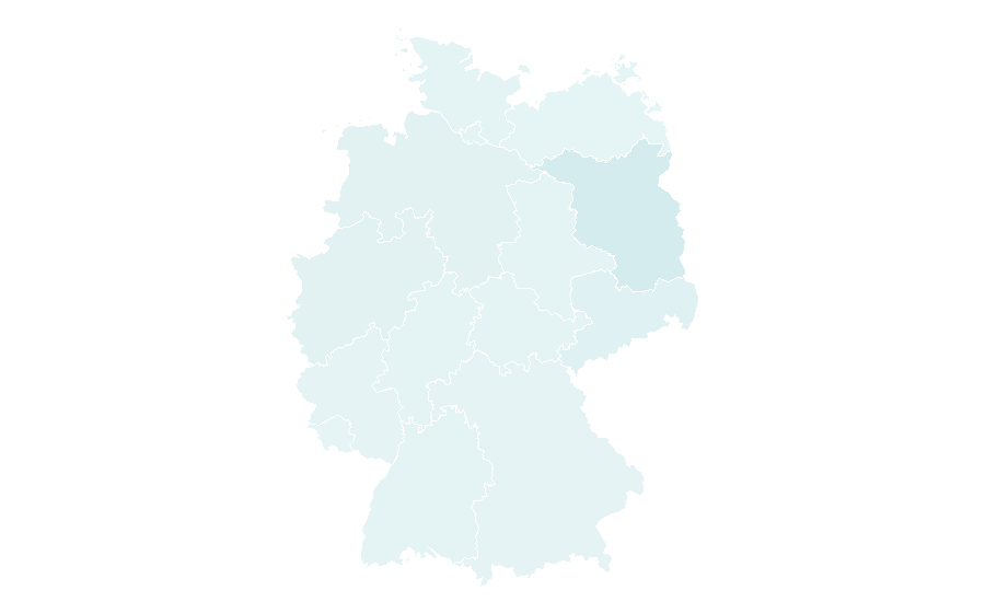 التقارب حسب المنطقة — Bundestag, ألمانيا