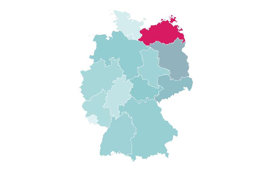 Affinité par région — Bungalow, Allemagne