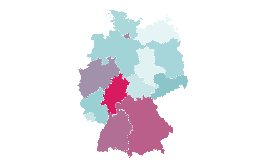 Affinity by region — Burj Khalifa, Germany