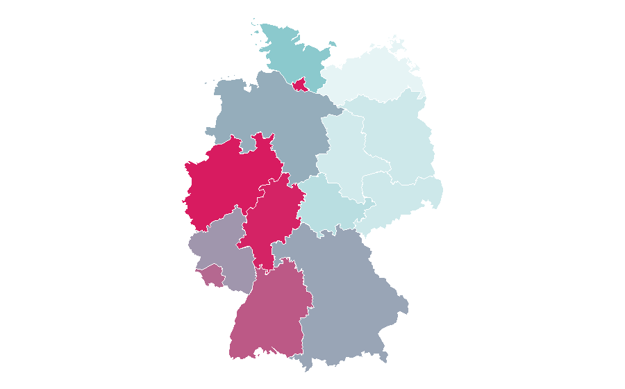 Affinity by region — Burqini, Germany