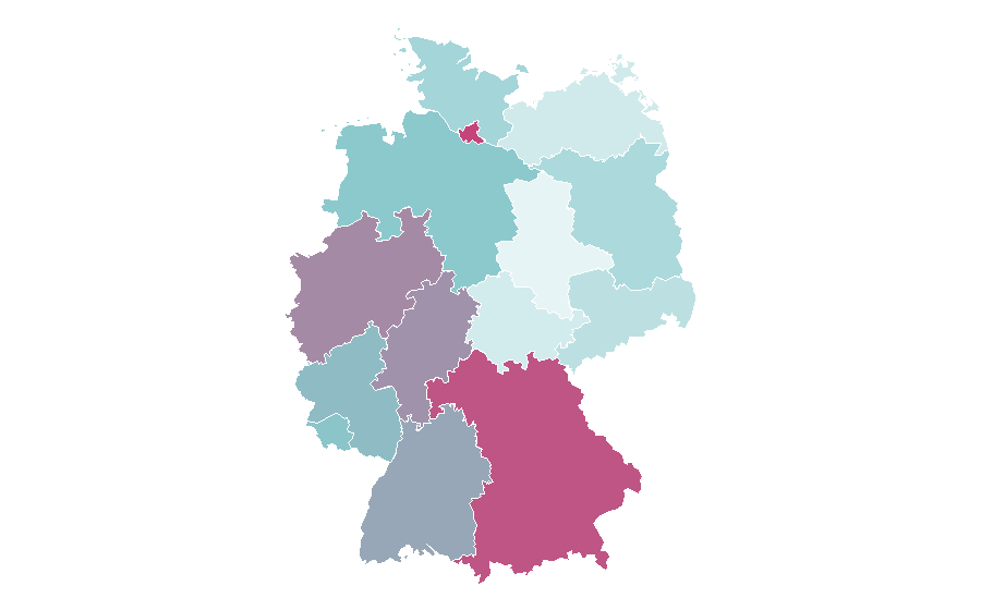Affinity by region — Burrito, Germany