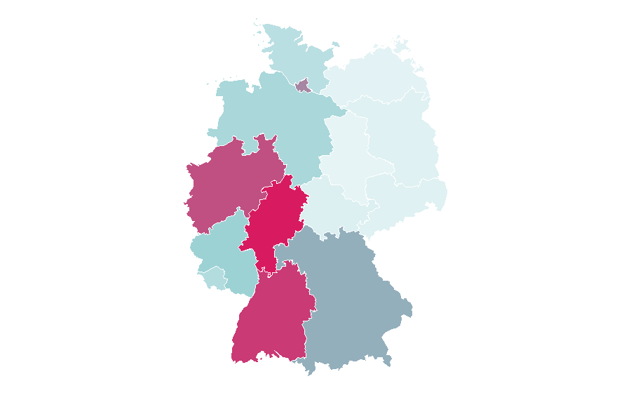 Affinity by region — Bursa, Germany