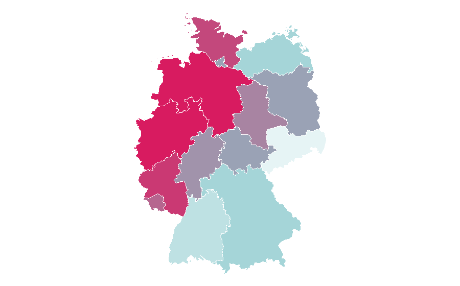 Affinity by region — Burt Reynolds, Germany